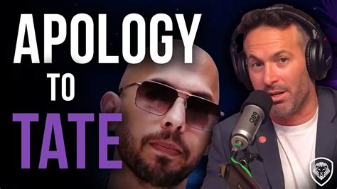 adam sosnick|andrew tate apology.